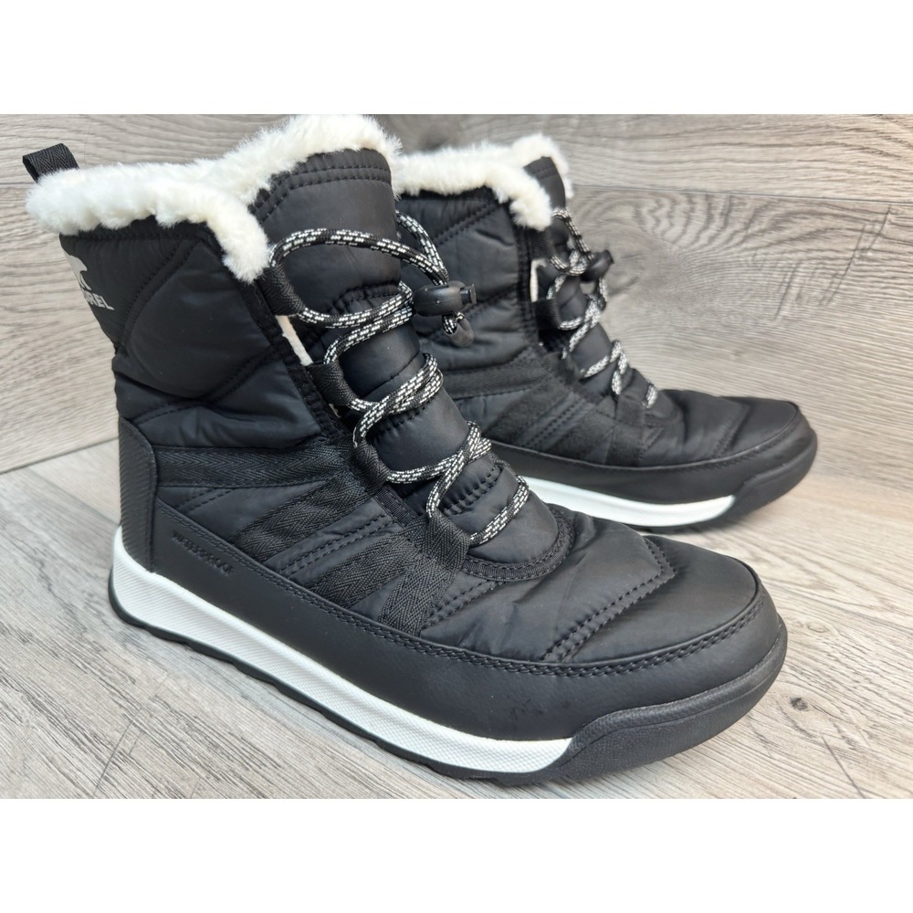 Sorel Whitney II Short Lace Waterproof Snow Boots NY3902-010 Big kids 5 - Picture 3 of 9